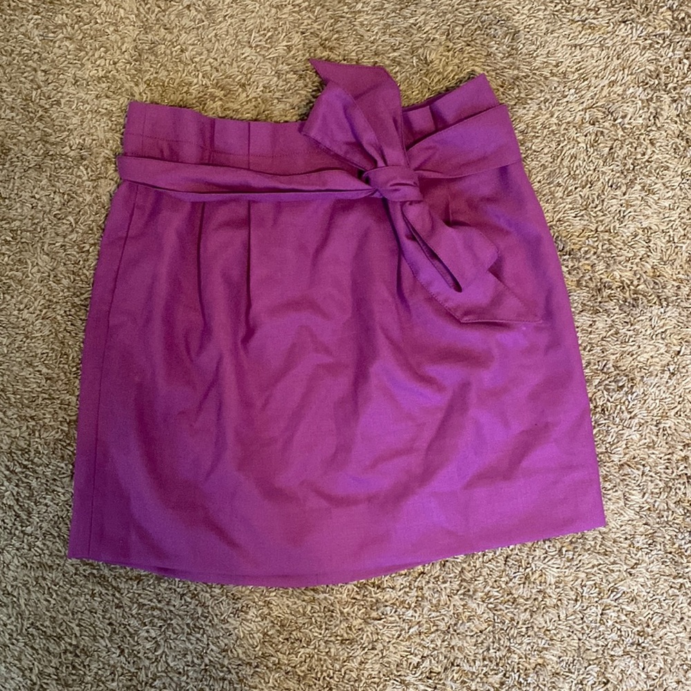 Jcrew purple skirt